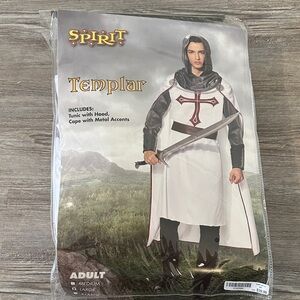 Spirit Templar Knight Costume for adult